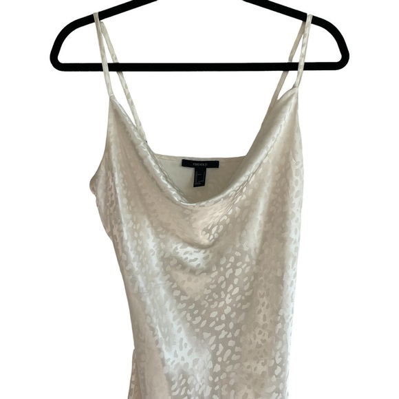 Forever21 Satin Leopard Print Slip Dress, Size S - Picture 7 of 10
